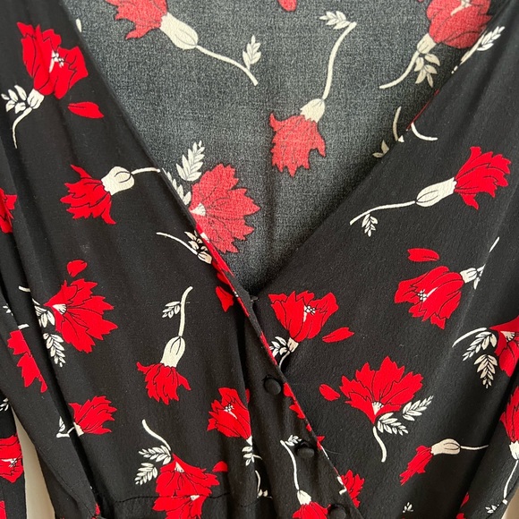 Mango Floral Mini Dress - Picture 2 of 10